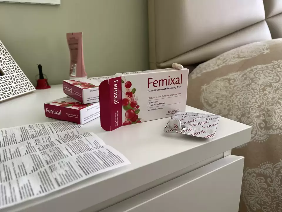 Kapsułki femiksalne z nietrzymania moczu